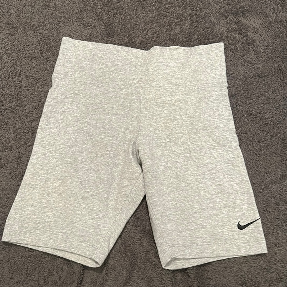 Women’s Grey Nike Biker Shorts